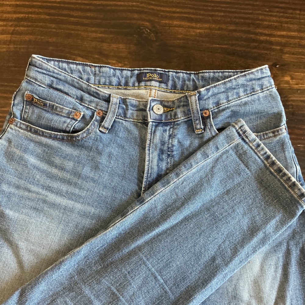 Polo Ralph Lauren Kids‎ Hampton Straight Leg Denim Jeans Medium Wash Size 14-16